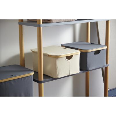 Остальные предметы ЯЯЯ Корзина для белья neat low, 40x33x20 см, молочная арт. SS0000154