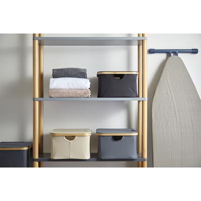 Остальные предметы ЯЯЯ Корзина для белья neat low, 40x33x20 см, молочная арт. SS0000154