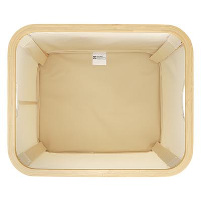 Остальные предметы ЯЯЯ Корзина для белья neat mid, 40x33x43 см, молочная арт. SS0000151