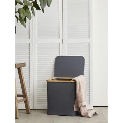 Остальные предметы ЯЯЯ Корзина для белья neat mid, 40x33x43 см, серая арт. SS0000152