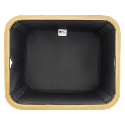 Остальные предметы ЯЯЯ Корзина для белья neat mid, 40x33x43 см, черная арт. SS0000153