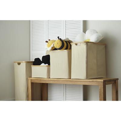 Остальные предметы ЯЯЯ Корзина для белья neat tall, 41х35х74 см, молочная арт. SS0000148