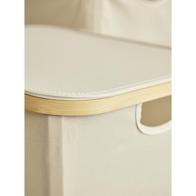 Остальные предметы ЯЯЯ Корзина для белья neat tall, 41х35х74 см, молочная арт. SS0000148