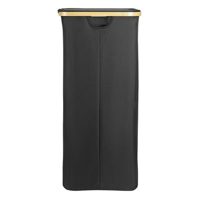 Остальные предметы ЯЯЯ Корзина для белья neat tall, 41х35х74 см, черная арт. SS0000150