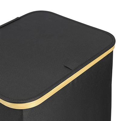 Остальные предметы ЯЯЯ Корзина для белья neat tall, 41х35х74 см, черная арт. SS0000150