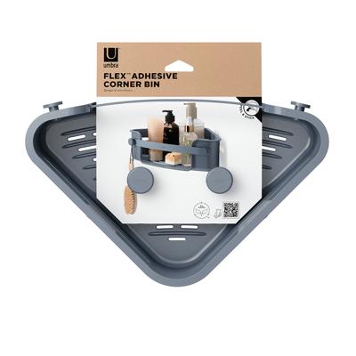 Остальные предметы Umbra Органайзер для душа flex adhesive угловой, голубой арт. 1021299-1050