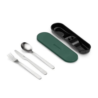 Остальные предметы Guzzini Набор из ланч-бокса и приборов store & go, зеленый арт. 171155172