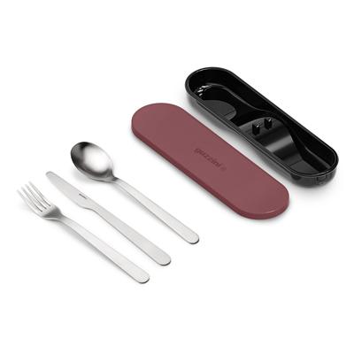 Остальные предметы Guzzini Набор из ланч-бокса и приборов store & go, лилово-красный арт. 171155272