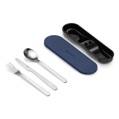 Остальные предметы Guzzini Набор из ланч-бокса и приборов store & go, синий арт. 171155173