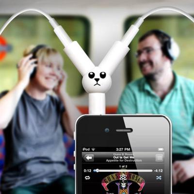 Аксессуар ЯЯЯ Разветвитель для наушников jack rabbit арт. SK JACKRABBIT1