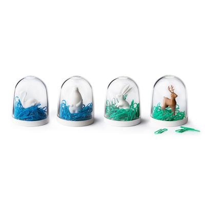 Держатель QUALY Держатель для скрепок swan in the pond арт. QL10129-WH