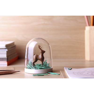 Держатель QUALY Держатель для скрепок deer in the forest арт. QL10132-WH