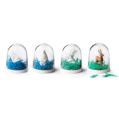 Держатель QUALY Держатель для скрепок deer in the forest арт. QL10132-WH