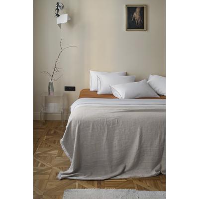 Остальные предметы Tkano Простыня из сатина из коллекции meditation, caramel, 240х270 см арт. TK24-SH0018