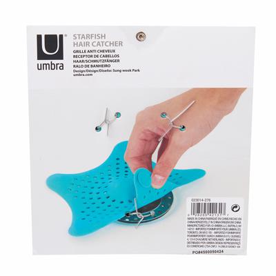 Аксессуары для ванной Umbra Фильтр для слива starfish, морская волна арт. 023014-276