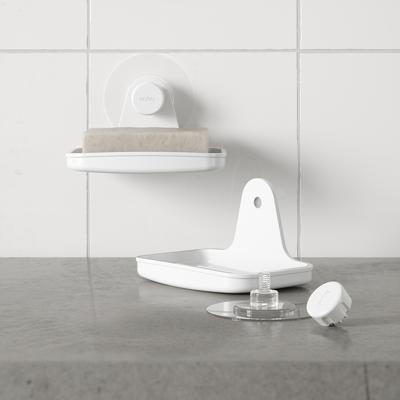 Аксессуары для ванной Umbra Мыльница для душа настенная flex adhesive, белая арт. 1021301-660