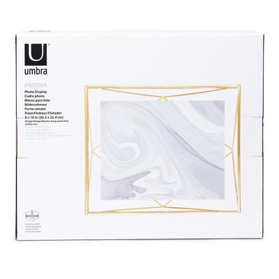 Фоторамка Umbra Фоторамка prisma, 20х25, золотистая арт. 313018-221
