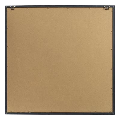 Фоторамка Bergenson Bjorn Панно декоративное с эффектом 3d minimalism square, с черной рамой, 60х60 см арт. BB0000588
