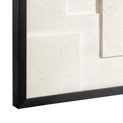 Фоторамка Bergenson Bjorn Панно декоративное с эффектом 3d minimalism square, с черной рамой, 60х60 см арт. BB0000588