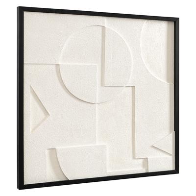 Фоторамка Bergenson Bjorn Панно декоративное с эффектом 3d minimalism, с черной рамой, 60х60 см арт. BB0000589