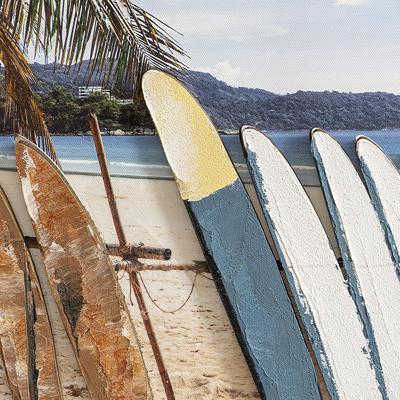 Фоторамка Bergenson Bjorn Панно декоративное с эффектом 3d surf, beach, 70х50 см арт. BB0000595