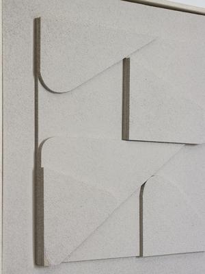 Фоторамка Bergenson Bjorn Панно декоративное с эффектом 3d minimalism triangle, 40х40 см арт. BB0000959