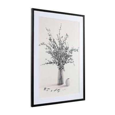 Фоторамка Bergenson Bjorn Панно декоративное plant с черной рамой, 50х70 см арт. BB0000986