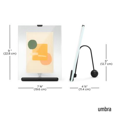 Фоторамка Umbra Фоторамка flute, 20х23 см, черная арт. 1022845-040