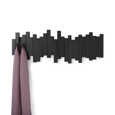 Декор Umbra Вешалка настенная sticks, 49,3 см, черная, 5 крючков арт. 318211-040