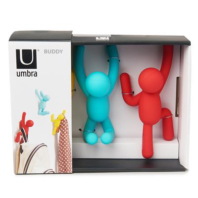 Набор Umbra Набор крючков buddy, разноцветный, 3 шт. арт. 318165-022