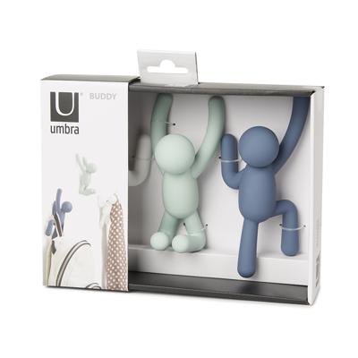Декор Umbra Набор крючков buddy, серый, 3 шт. арт. 318165-370