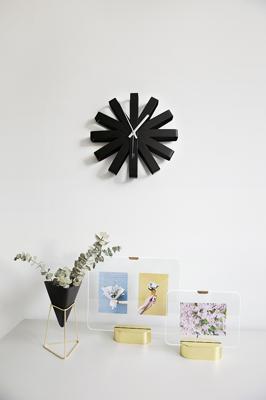Часы Umbra Часы настенные ribbon, D30,5 см, черныe арт. 118070-040