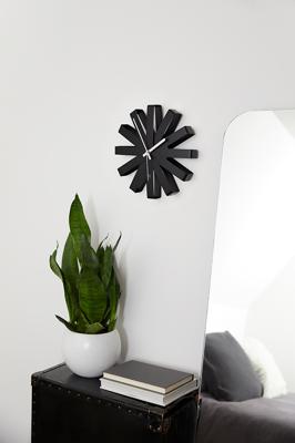 Часы Umbra Часы настенные ribbon, D30,5 см, черныe арт. 118070-040