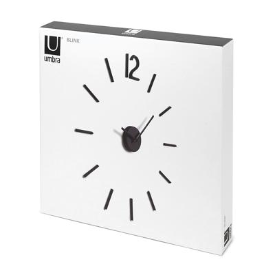 Часы Umbra Часы настенные blink, черные арт. 1005400-040