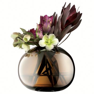 Ваза LSA International Ваза signature, epoque, 13,5 см, янтарь арт. G1663-13-141