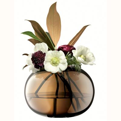 Ваза LSA International Ваза signature, epoque, 18 см, янтарь арт. G1663-18-141