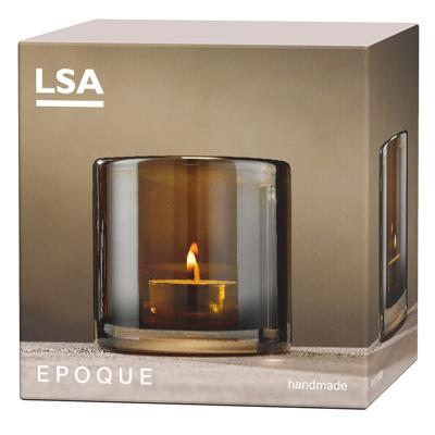 Подсвечник LSA International Подсвечник signature, epoque, 8,5 см, янтарь арт. G1662-08-141