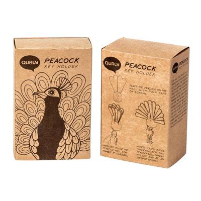 Декор QUALY Ключница peacock, синяя/зеленая арт. QL10193-BG