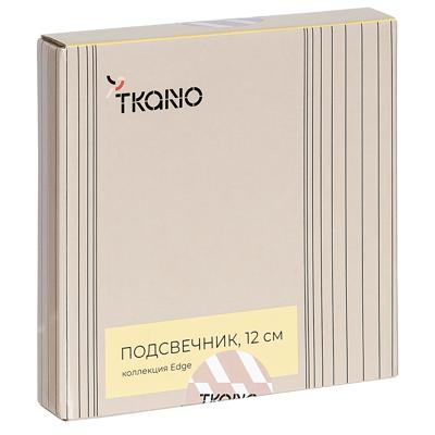 Подсвечник Tkano Подсвечник круглый с титановым покрытием из коллекции edge, 12 см арт. TK22-DEC-CNH0001