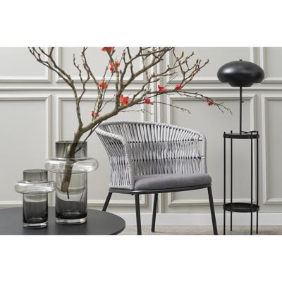 Декор Bergenson Bjorn Ваза vayr, 20 см, серая арт. BB00001