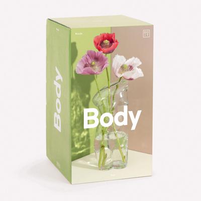 Ваза Doiy Ваза для цветов body, 27 см арт. DYVASBOGT