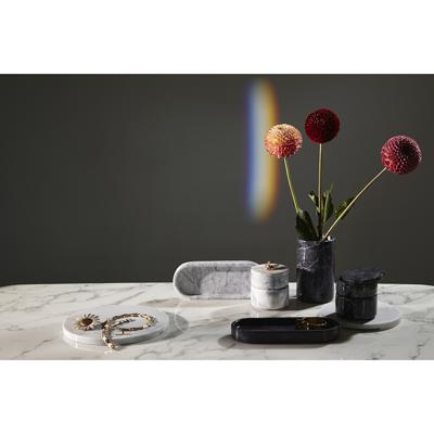Поднос Bergenson Bjorn Поднос marm, 25х10 см, черный мрамор арт. BB000095