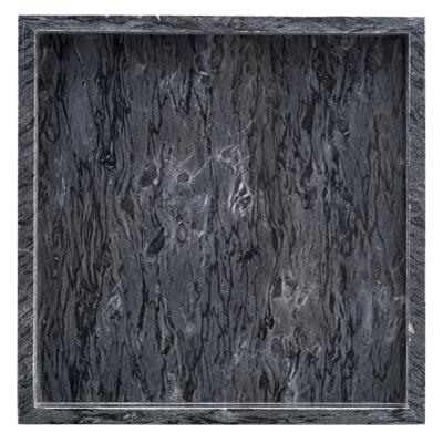 Поднос Bergenson Bjorn Поднос marm, 25х25 см, черный мрамор арт. BB000086