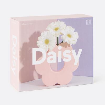 Ваза Doiy Ваза для цветов daisy, 20 см, розовая арт. DYVADAIPK
