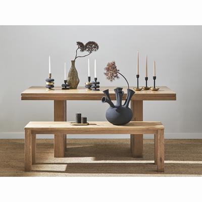 Подсвечник Bergenson Bjorn Подсвечник stone, 20 см, черный/античная латунь арт. BB0000194