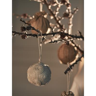 Декор Tkano Набор елочных шаров zero waste из джута из коллекции new year essential, 4 шт. арт. TK23-NY_SET0017