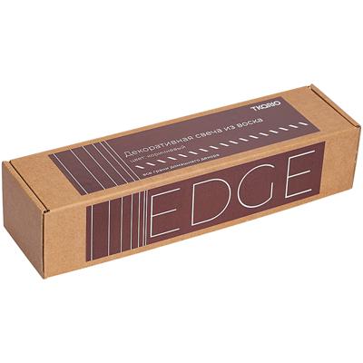 Декор Tkano Набор из двух свечей коричневого цвета из коллекции edge, 24,5 см арт. TK24-CND0014