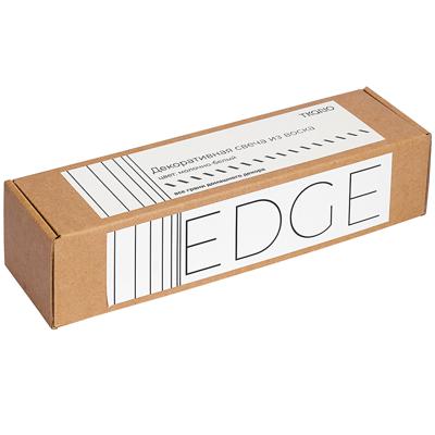 Декор Tkano Свеча декоративная молочно-белого цвета из коллекции edge, 25,5 см арт. TK24-CND0023