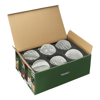 Декор Tkano Набор ёлочных украшений freezy magic из коллекции new year essential, 6 шт. арт. TK24-NY_DEC0004