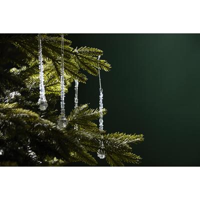Декор Tkano Набор ёлочных украшений icy sparkles из коллекции new year essential, 6 шт. арт. TK24-NY_DEC0006